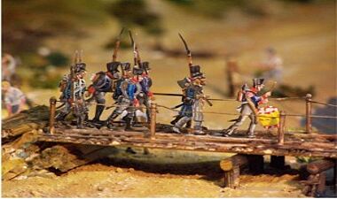 Diorama Schlacht bei Wartenburg 1813